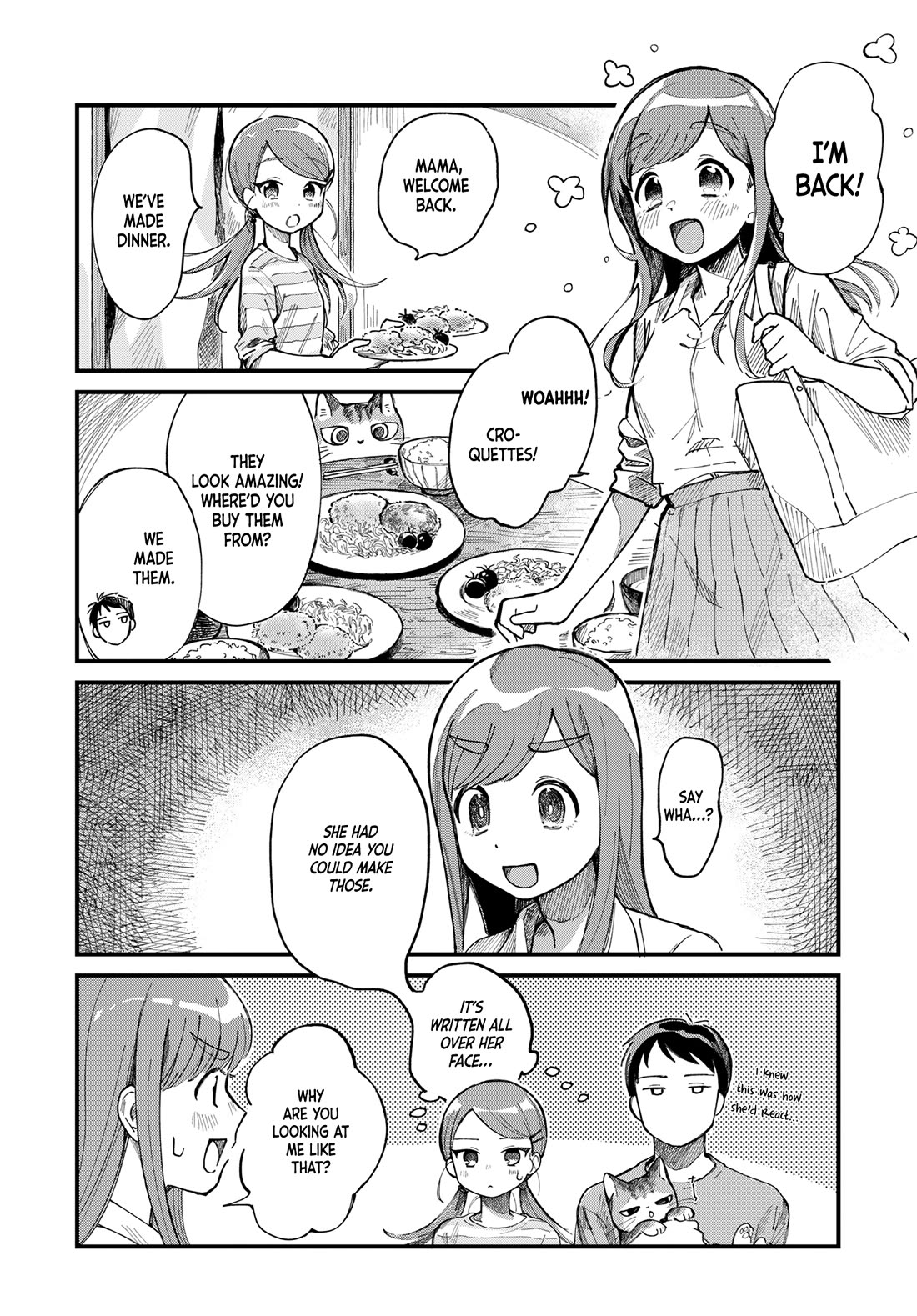 A Hungry Mother and Daughter and Her Ex-Boyfriend Landlord Chapter 4 page 6 - Chapter 4