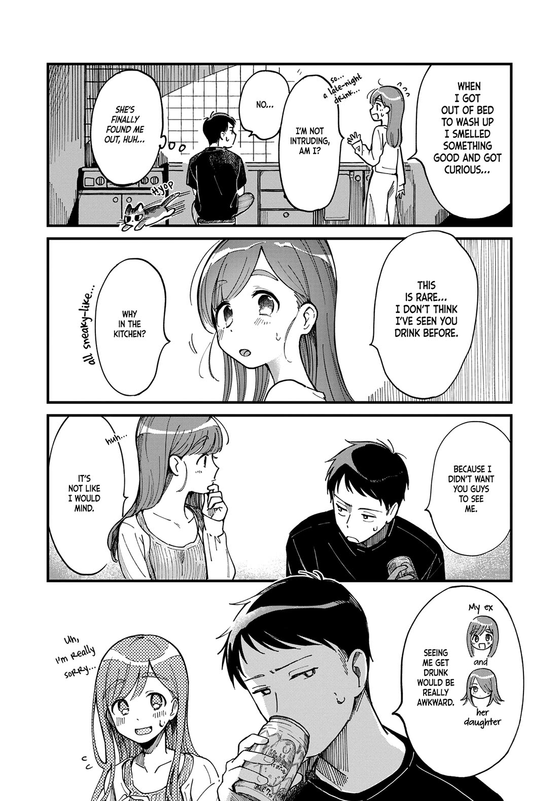 A Hungry Mother and Daughter and Her Ex-Boyfriend Landlord Chapter 5 page 2 - Chapter 5