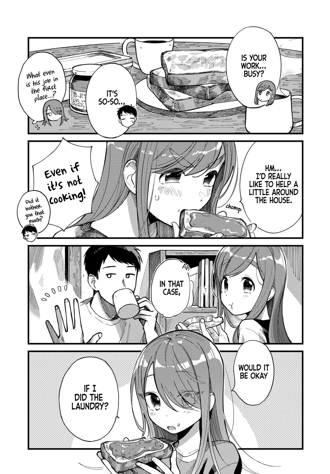 A Hungry Mother and Daughter and Her Ex-Boyfriend Landlord Chapter 8 page 3 - Chapter 8