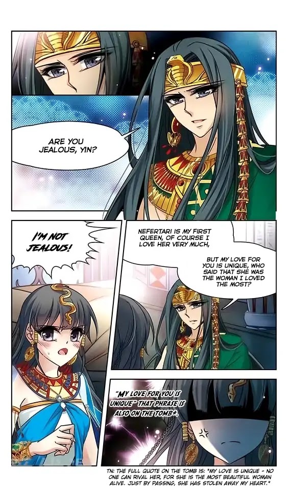 A Journey to The Past Chapter 103 page 9 - Chapter 103: The Queen of Egypt