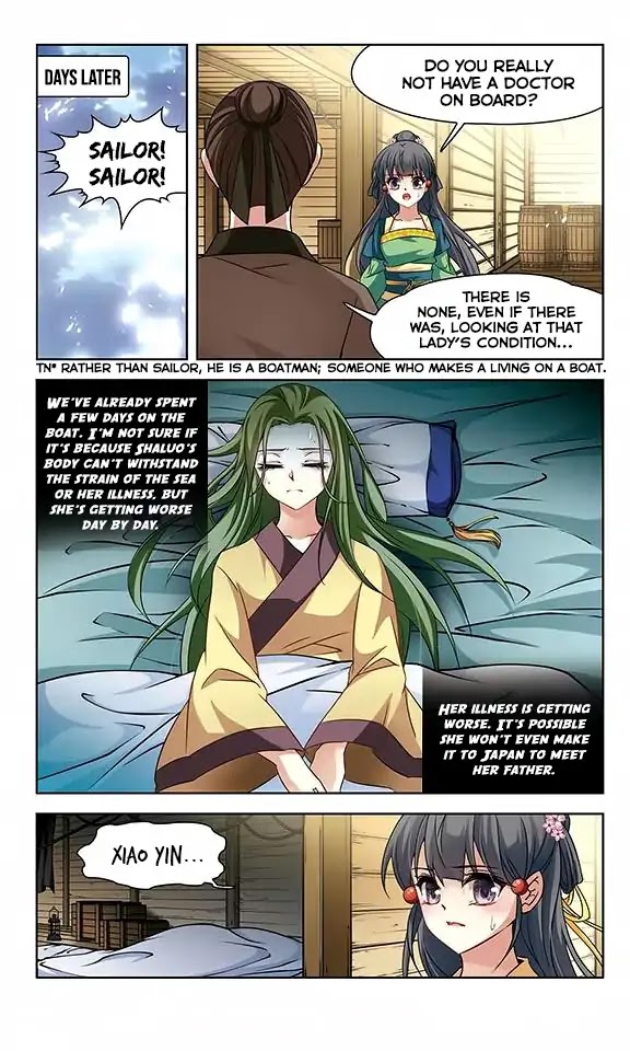 A Journey to The Past Chapter 123 page 4 - Chapter 123: Reaching Heian-Kyo