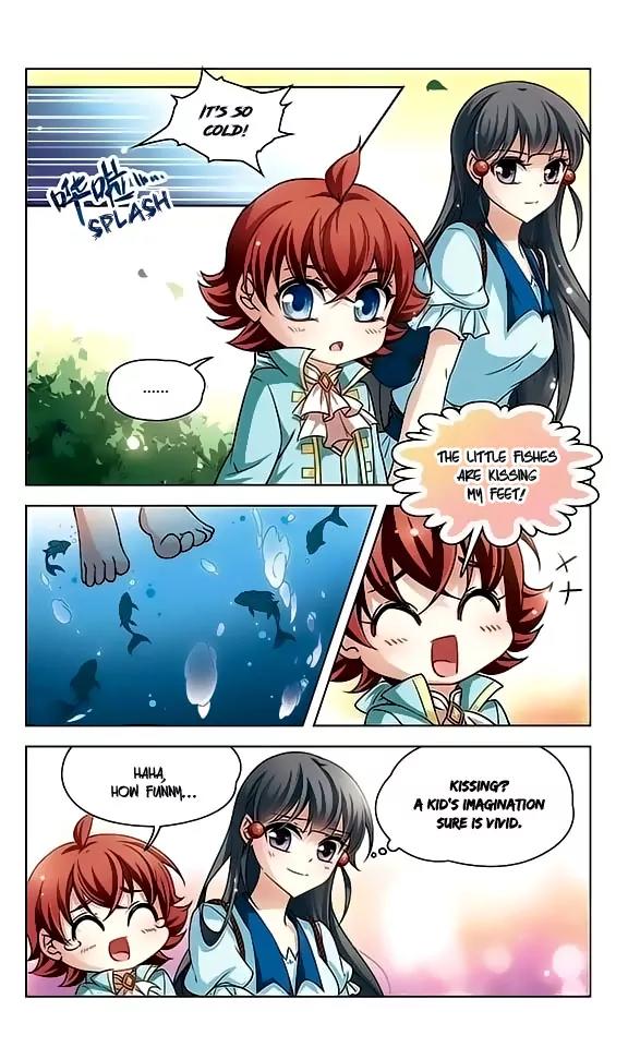 A Journey to The Past Chapter 49 page 11 - Chapter 49: The boy with purple eyes