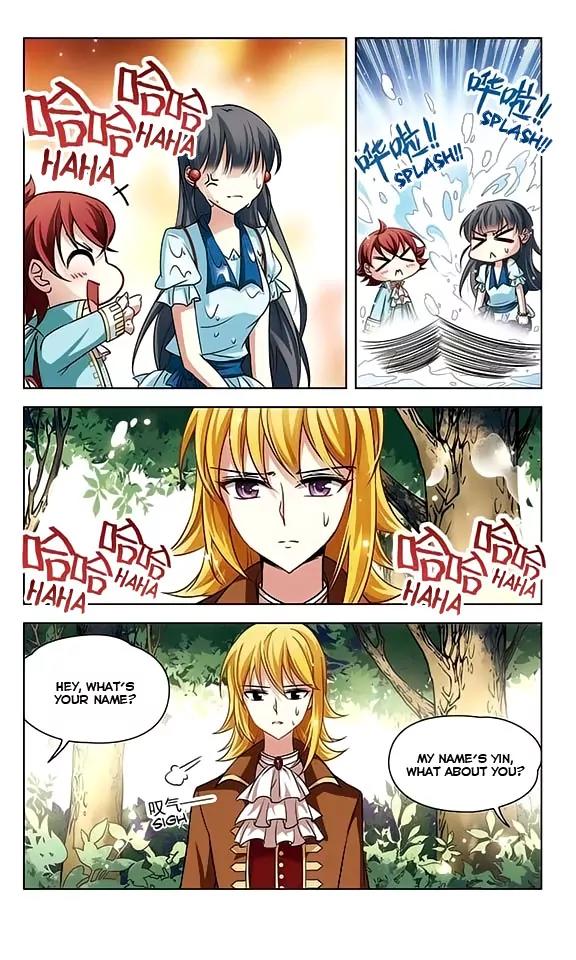 A Journey to The Past Chapter 49 page 13 - Chapter 49: The boy with purple eyes
