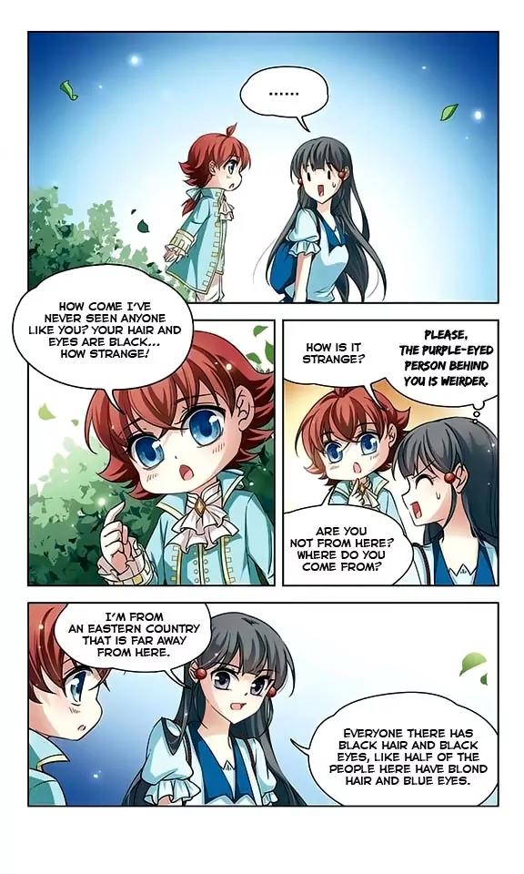A Journey to The Past Chapter 49 page 8 - Chapter 49: The boy with purple eyes