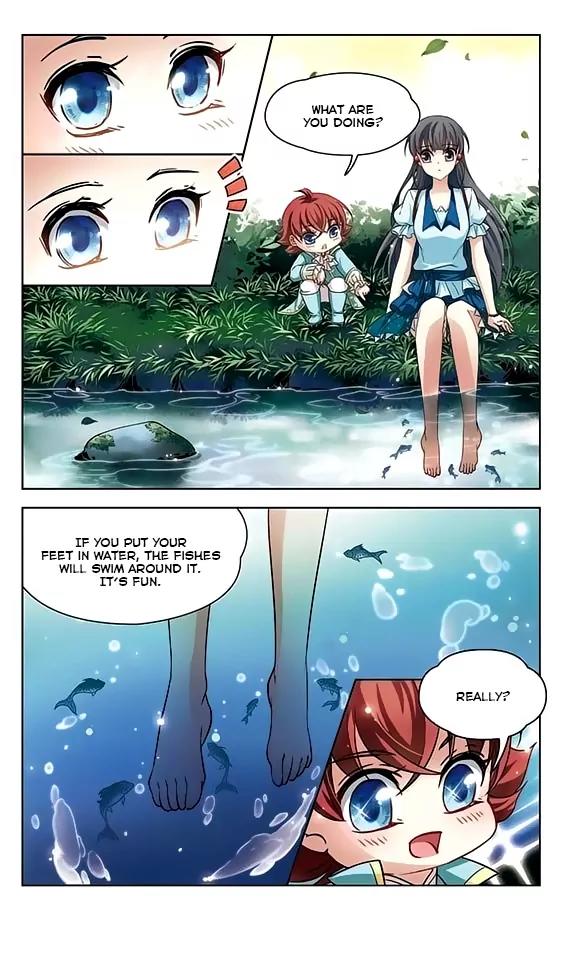 A Journey to The Past Chapter 49 page 9 - Chapter 49: The boy with purple eyes