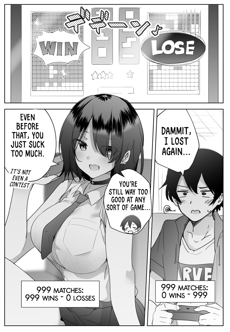 A Kind World Chapter 14 page 1 - Chapter 14: Pro Gamer Girlfriend and Loser Gamer Boyfriend