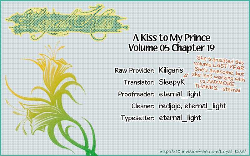 A Kiss To My Prince Chapter 19 page 1 - Chapter 19