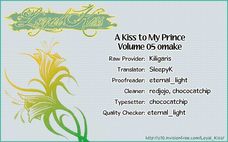 A Kiss To My Prince Chapter 22.1 page 1 - Chapter 22.1 : One and Only