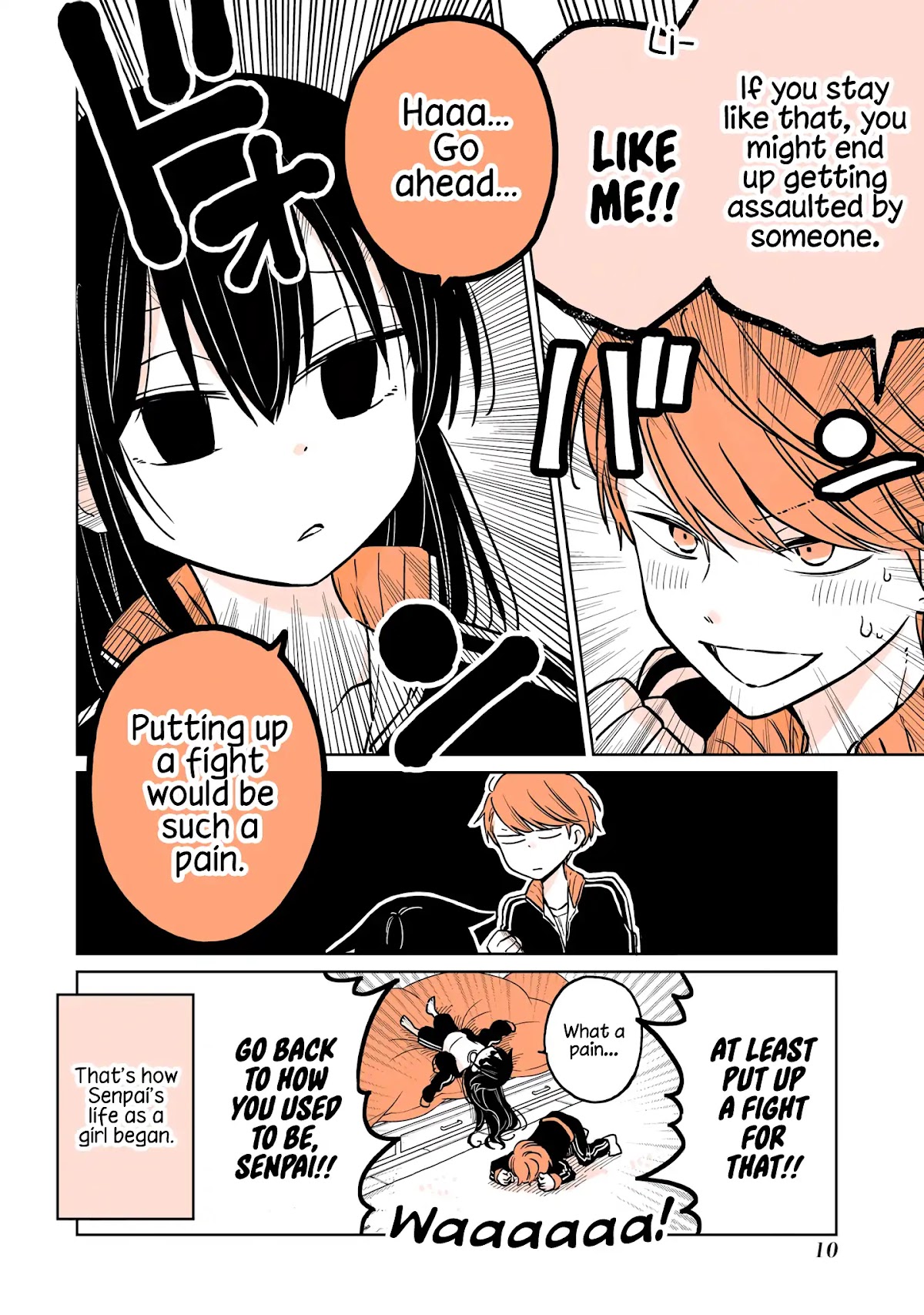 A Lazy Guy Woke Up as a Girl One Morning Chapter 1 page 13 - Chapter 1