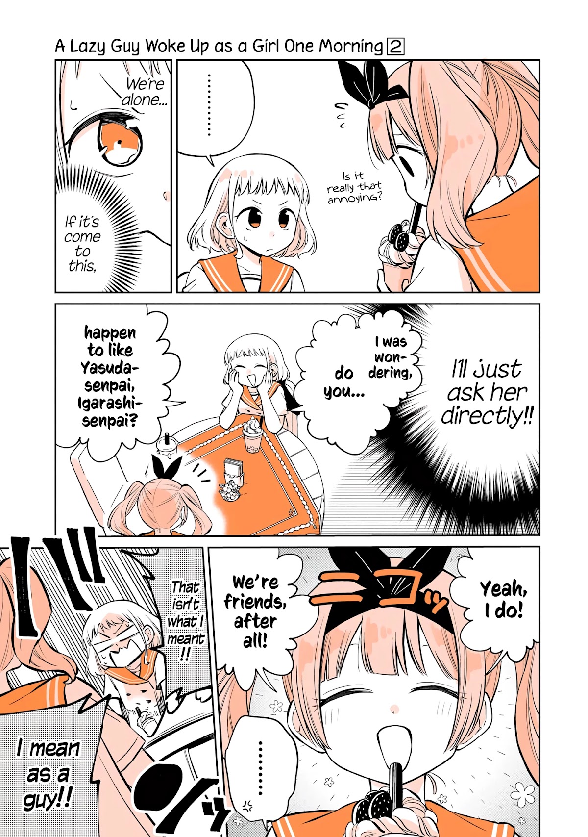 A Lazy Guy Woke Up as a Girl One Morning Chapter 10 page 13 - Chapter 10