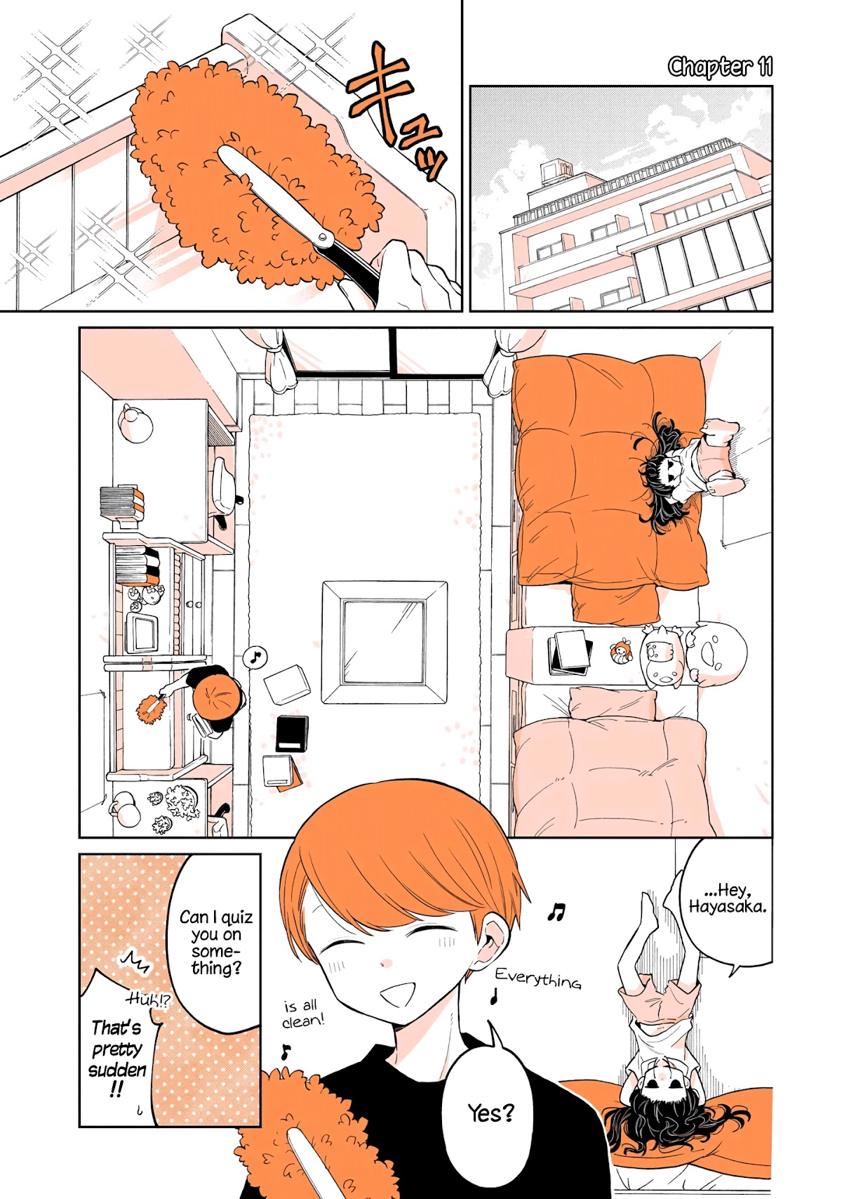 A Lazy Guy Woke Up as a Girl One Morning Chapter 11 page 1 - Chapter 11