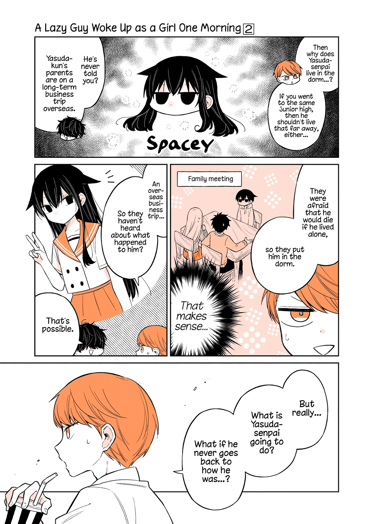 A Lazy Guy Woke Up as a Girl One Morning Chapter 12 page 13 - Chapter 12
