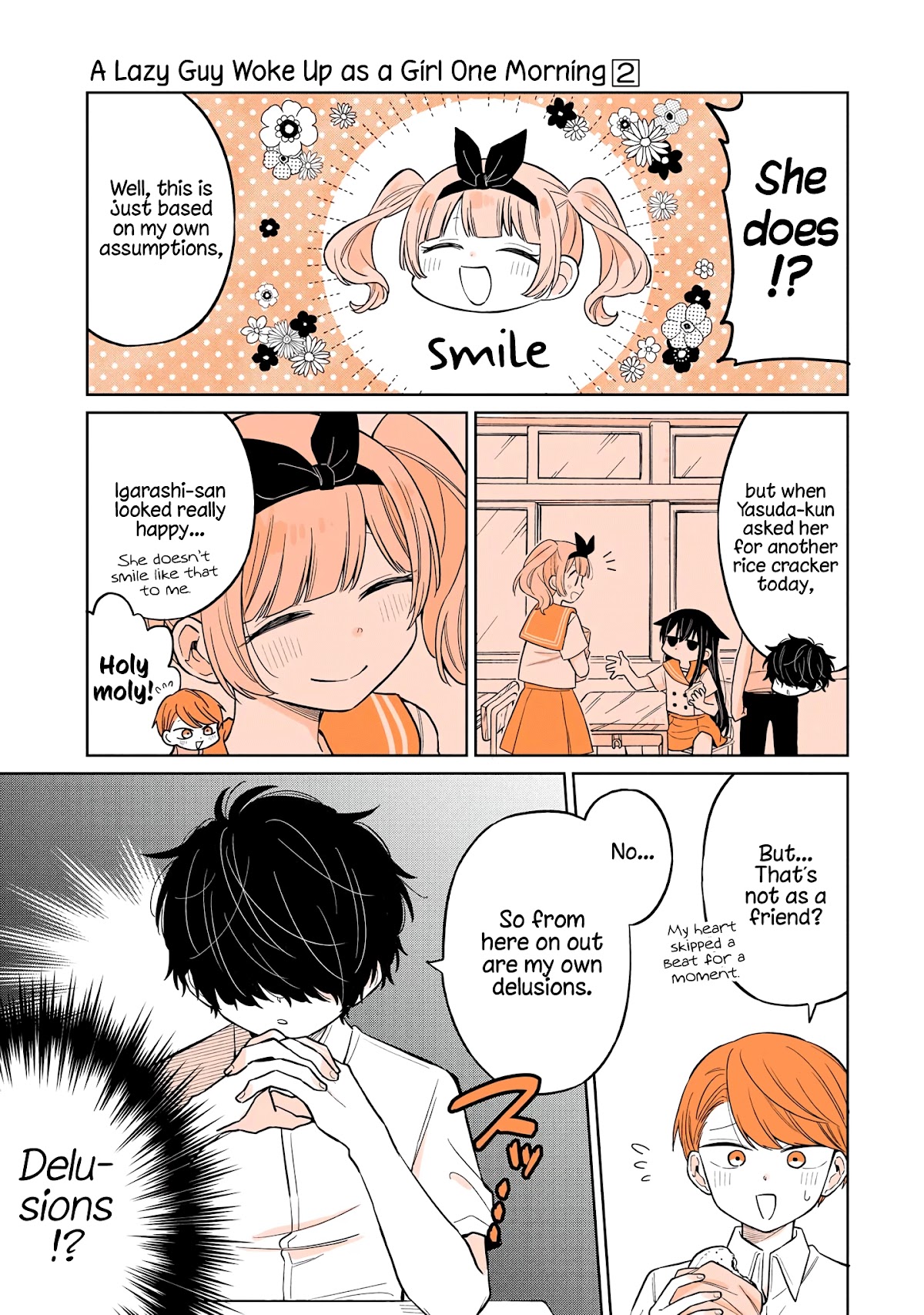 A Lazy Guy Woke Up as a Girl One Morning Chapter 12 page 5 - Chapter 12
