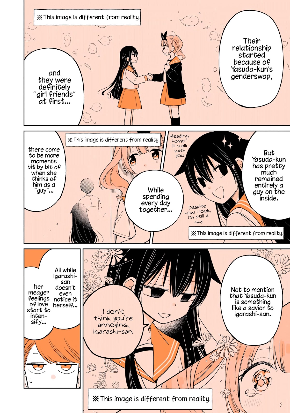 A Lazy Guy Woke Up as a Girl One Morning Chapter 12 page 6 - Chapter 12