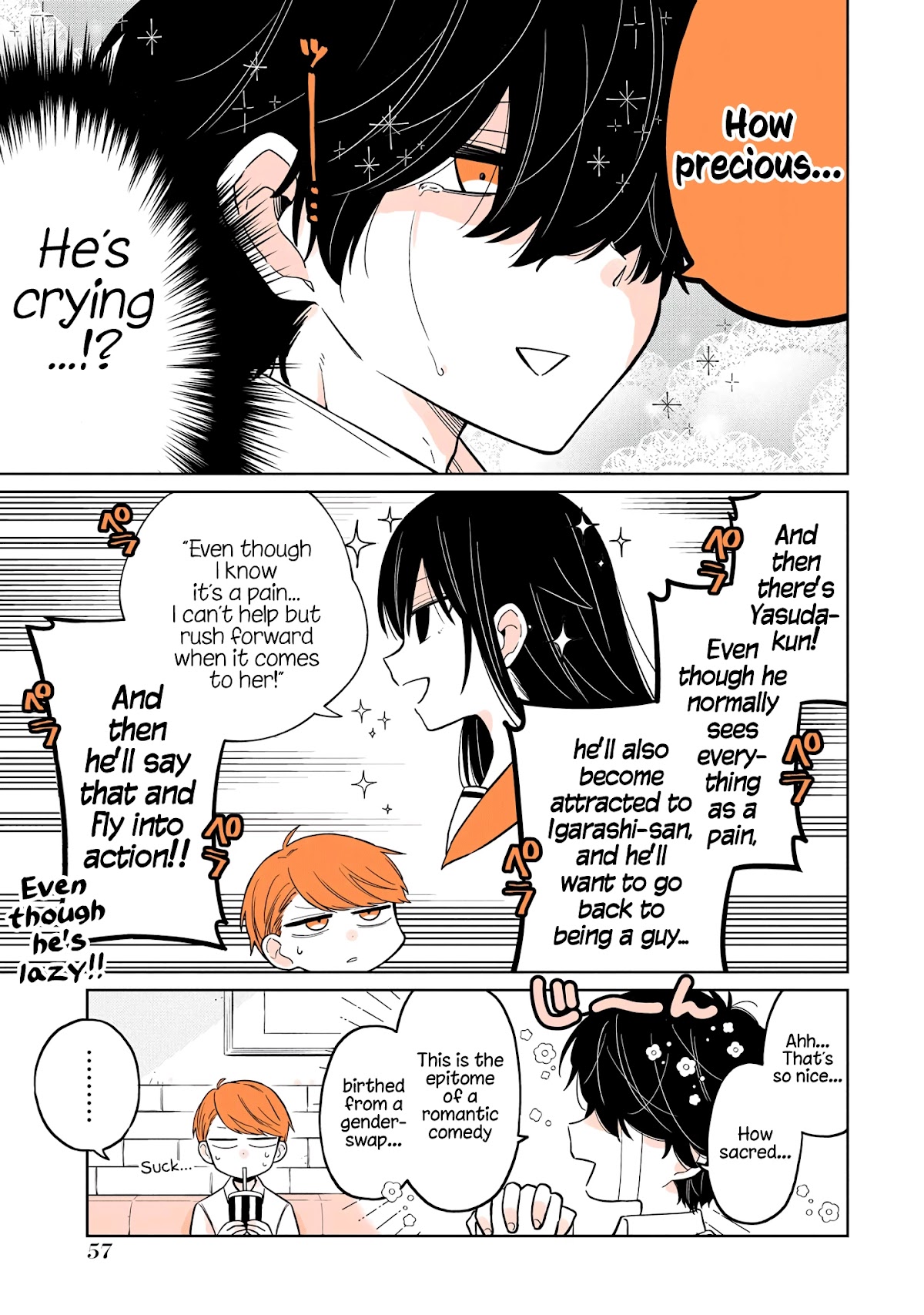 A Lazy Guy Woke Up as a Girl One Morning Chapter 12 page 7 - Chapter 12