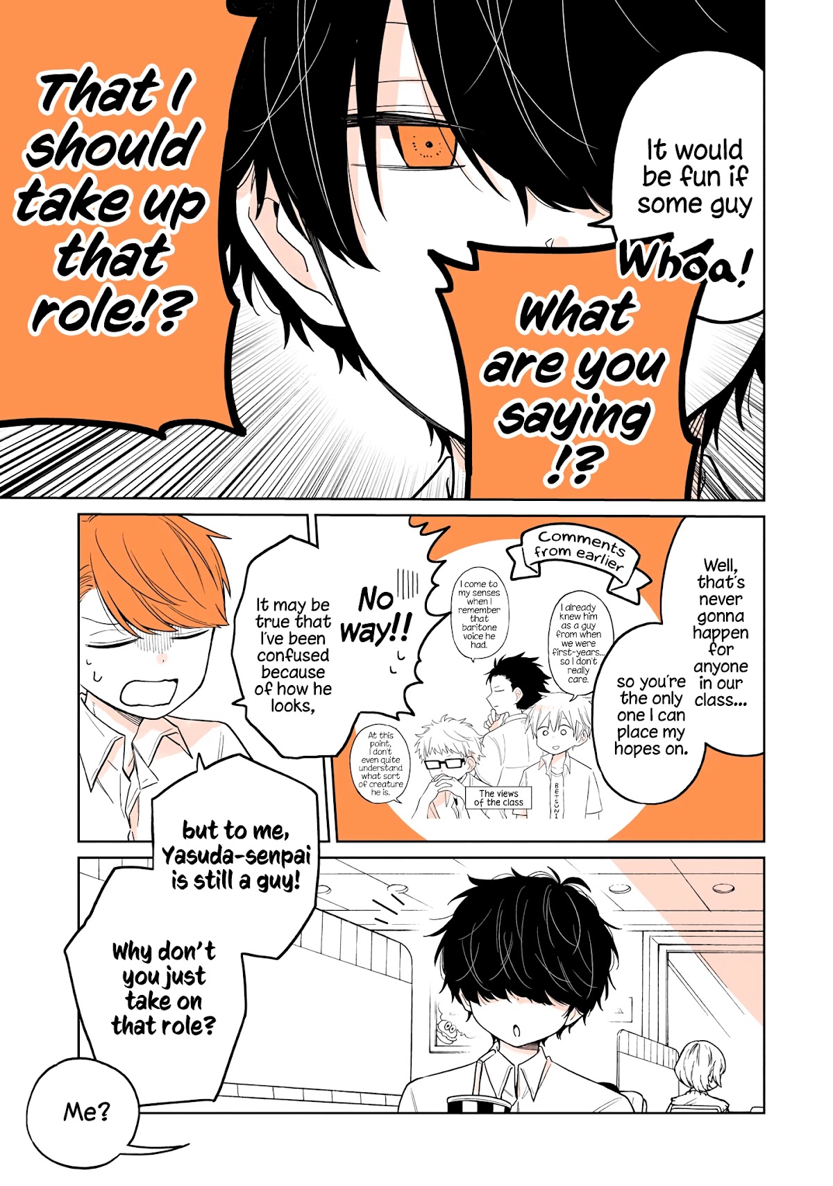 A Lazy Guy Woke Up as a Girl One Morning Chapter 12 page 9 - Chapter 12