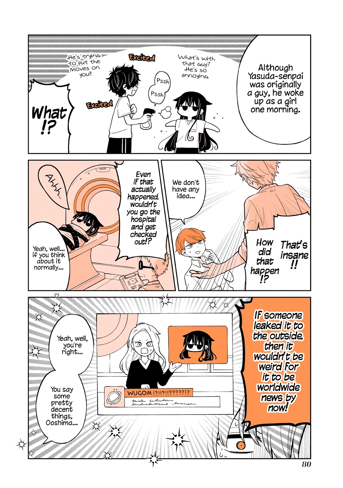 A Lazy Guy Woke Up as a Girl One Morning Chapter 13 page 14 - Chapter 13