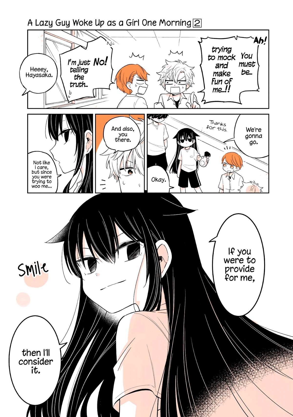 A Lazy Guy Woke Up as a Girl One Morning Chapter 13 page 15 - Chapter 13