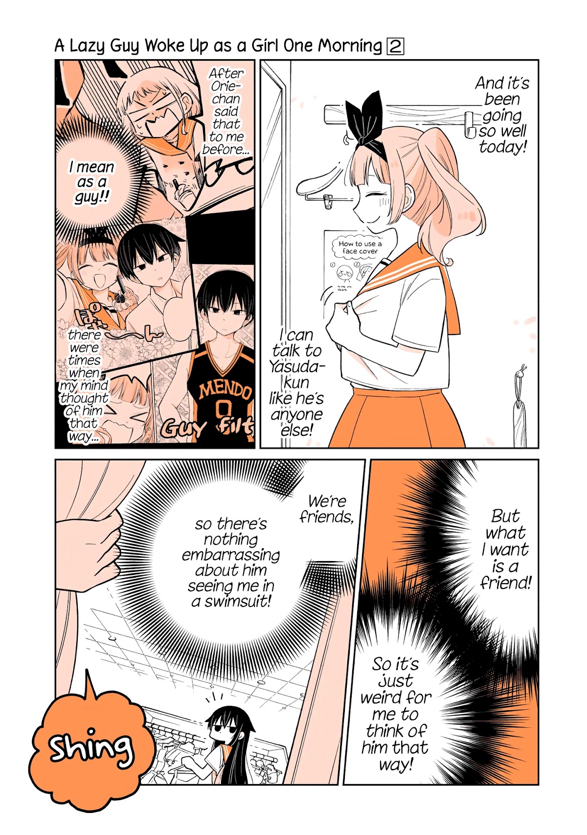 A Lazy Guy Woke Up as a Girl One Morning Chapter 14 page 13 - Chapter 14
