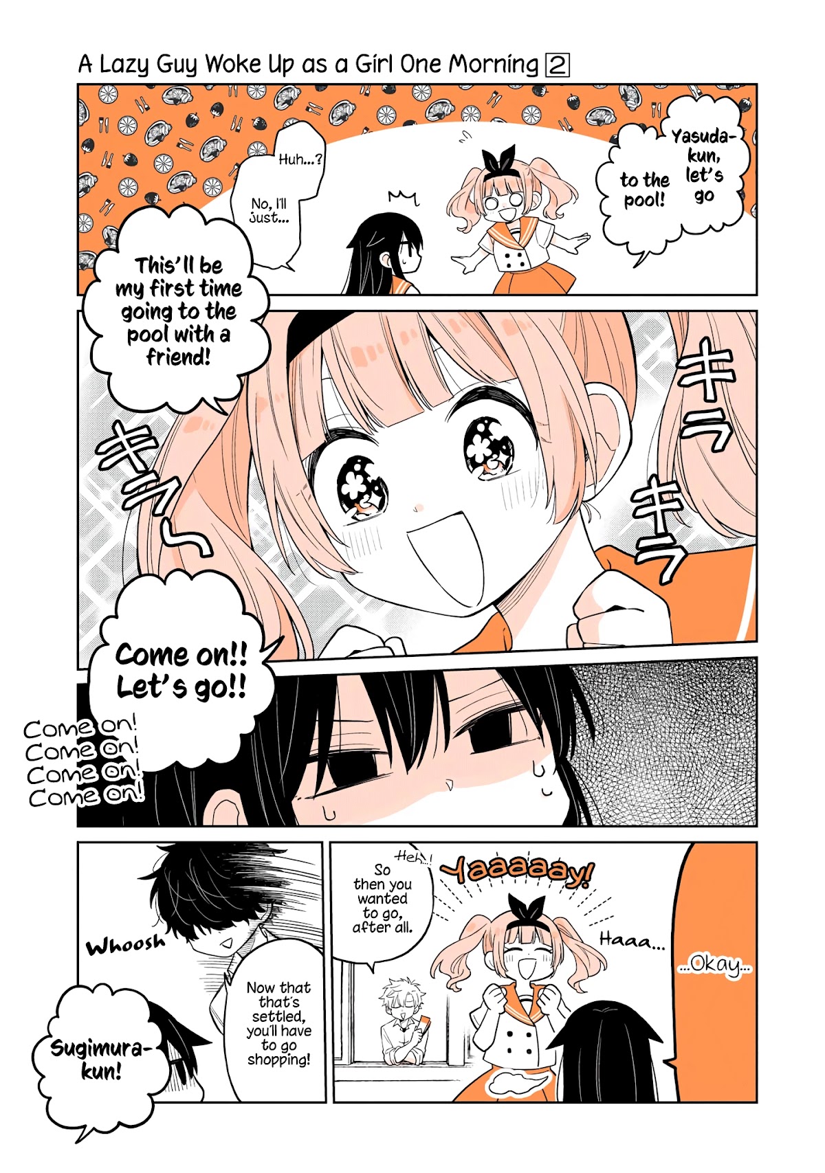 A Lazy Guy Woke Up as a Girl One Morning Chapter 14 page 3 - Chapter 14
