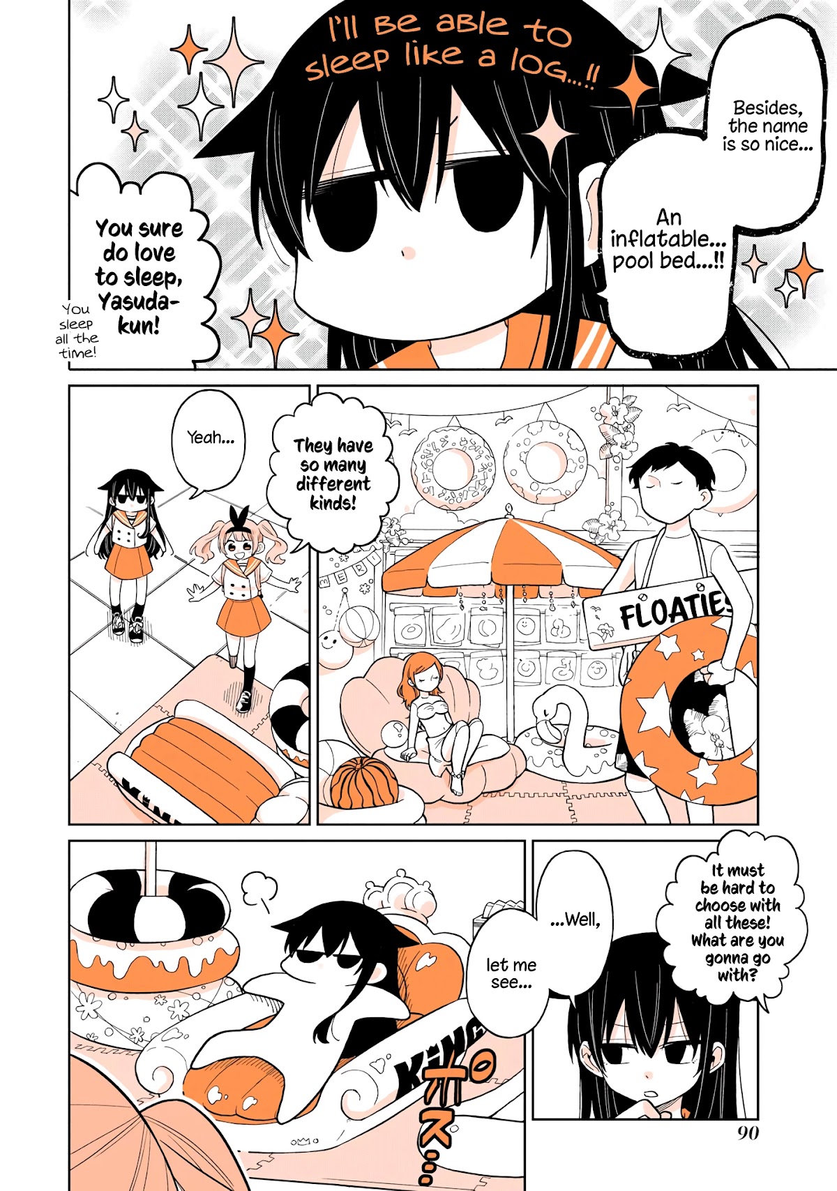 A Lazy Guy Woke Up as a Girl One Morning Chapter 14 page 8 - Chapter 14