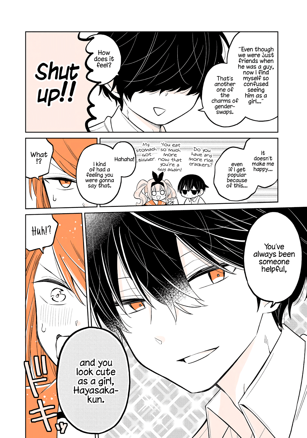A Lazy Guy Woke Up as a Girl One Morning Chapter 15.2 page 12 - Chapter 15.2: An "If" Story Only in Volume 2