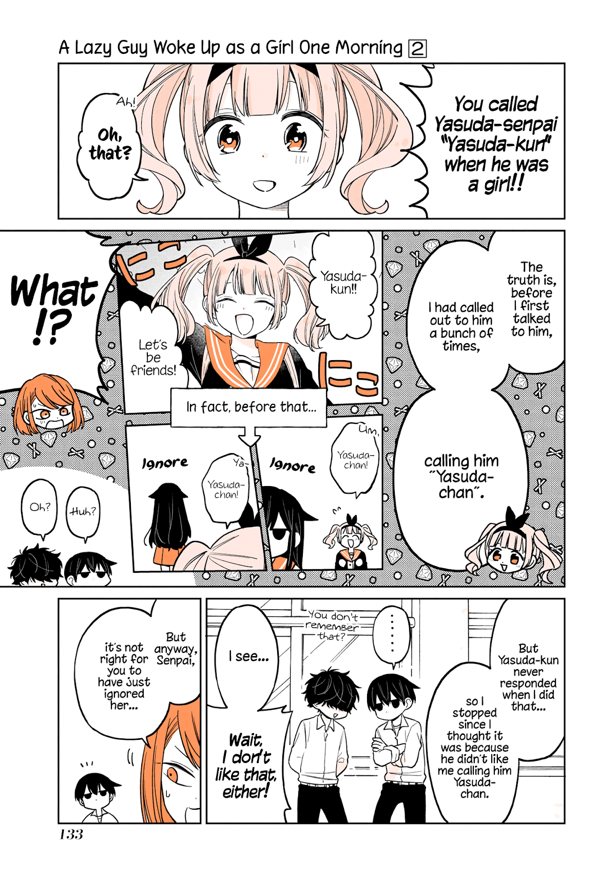A Lazy Guy Woke Up as a Girl One Morning Chapter 15.2 page 5 - Chapter 15.2: An "If" Story Only in Volume 2