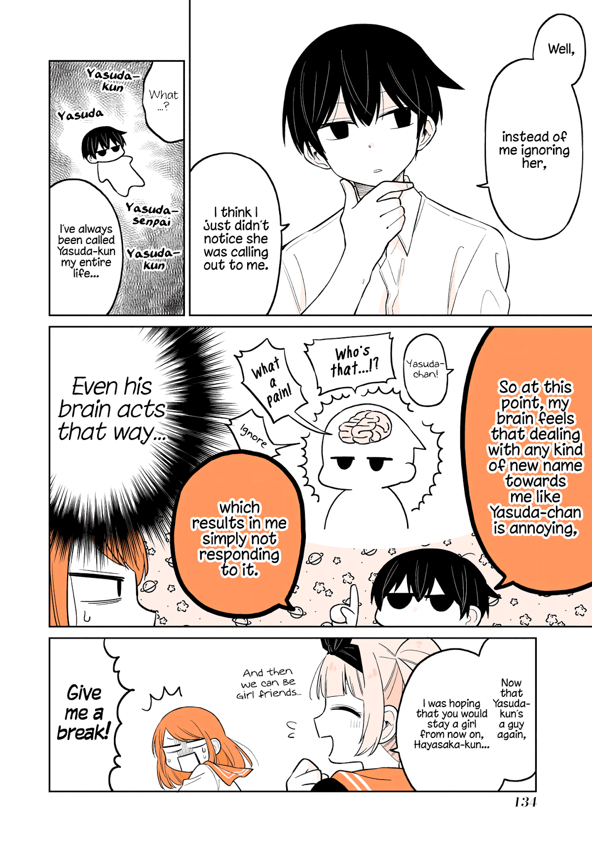 A Lazy Guy Woke Up as a Girl One Morning Chapter 15.2 page 6 - Chapter 15.2: An "If" Story Only in Volume 2