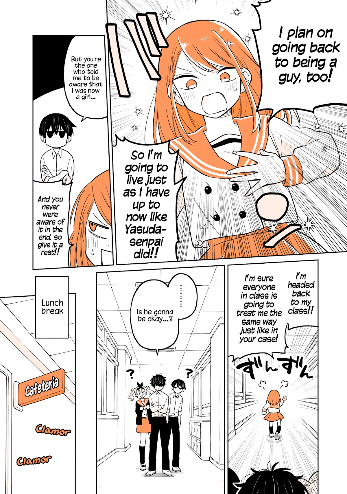 A Lazy Guy Woke Up as a Girl One Morning Chapter 15.2 page 7 - Chapter 15.2: An "If" Story Only in Volume 2