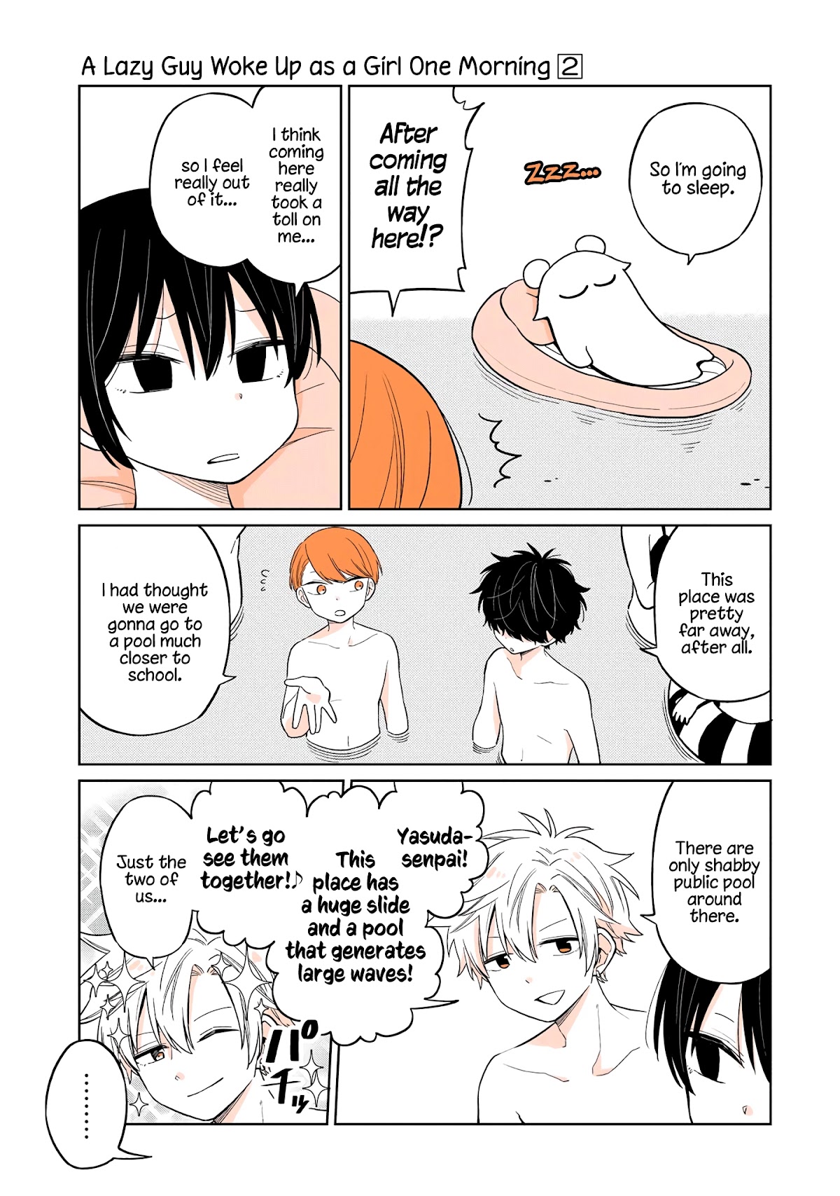 A Lazy Guy Woke Up as a Girl One Morning Chapter 15 page 7 - Chapter 15
