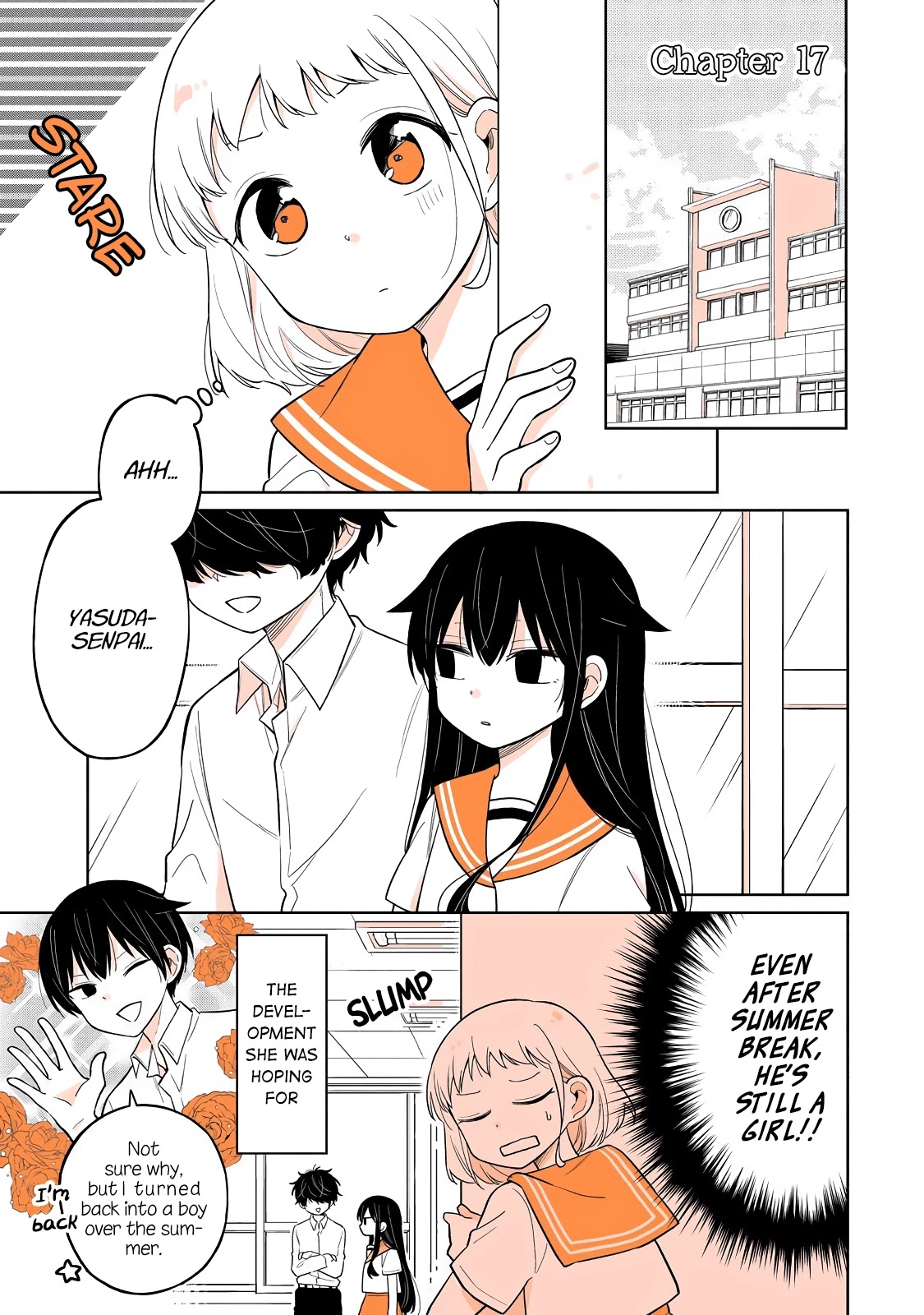 A Lazy Guy Woke Up as a Girl One Morning Chapter 17 page 1 - Chapter 17