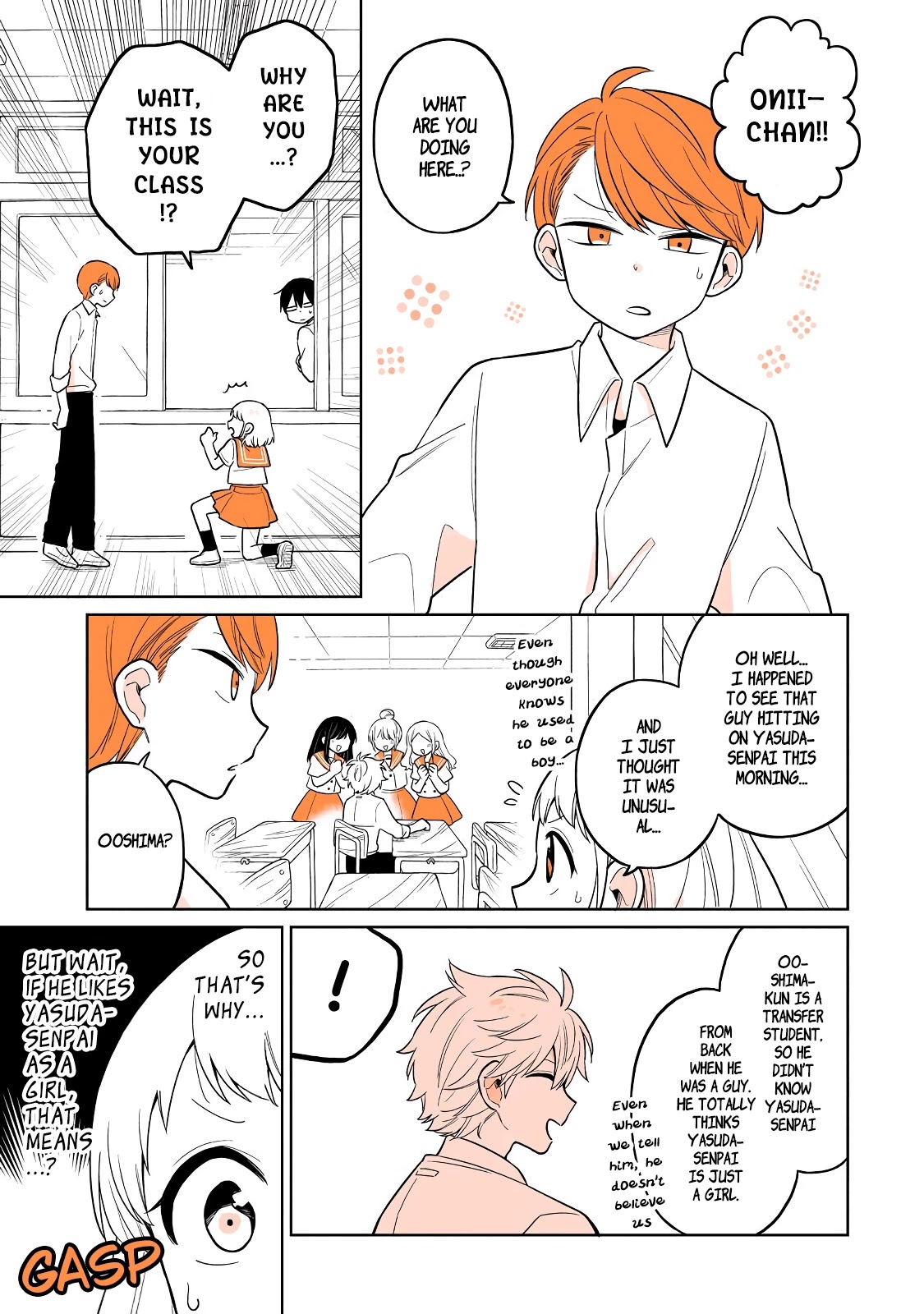A Lazy Guy Woke Up as a Girl One Morning Chapter 17 page 5 - Chapter 17