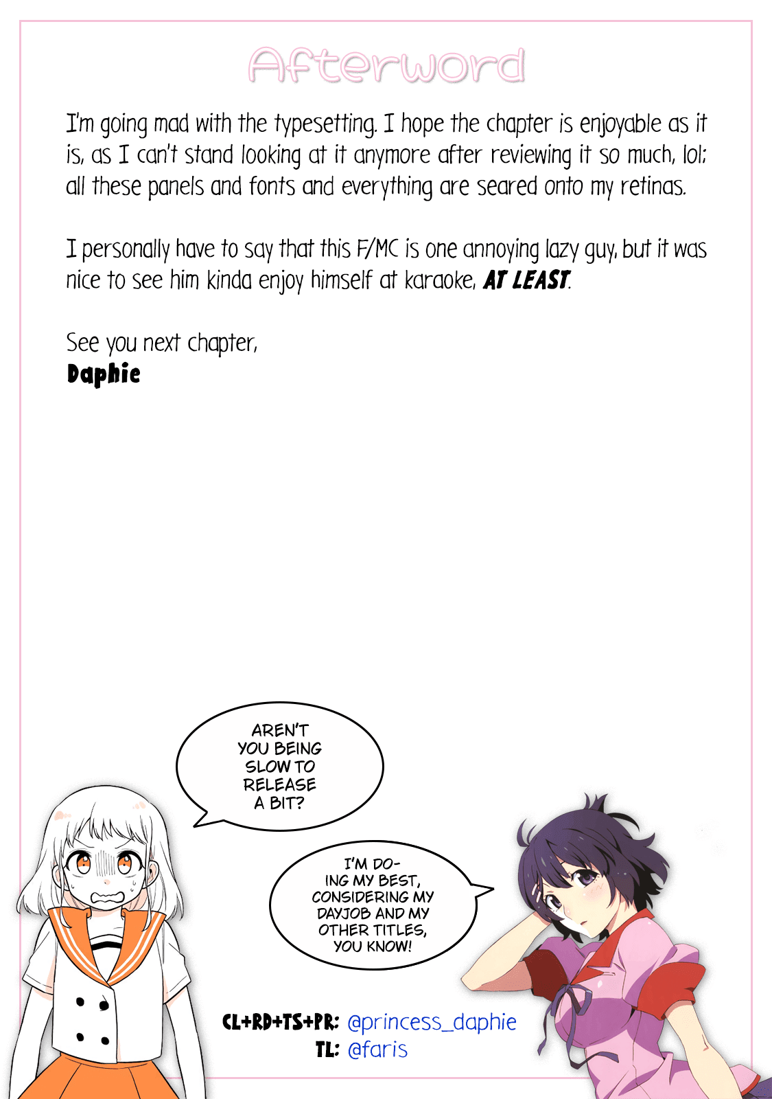 A Lazy Guy Woke Up as a Girl One Morning Chapter 19 page 18 - Chapter 19
