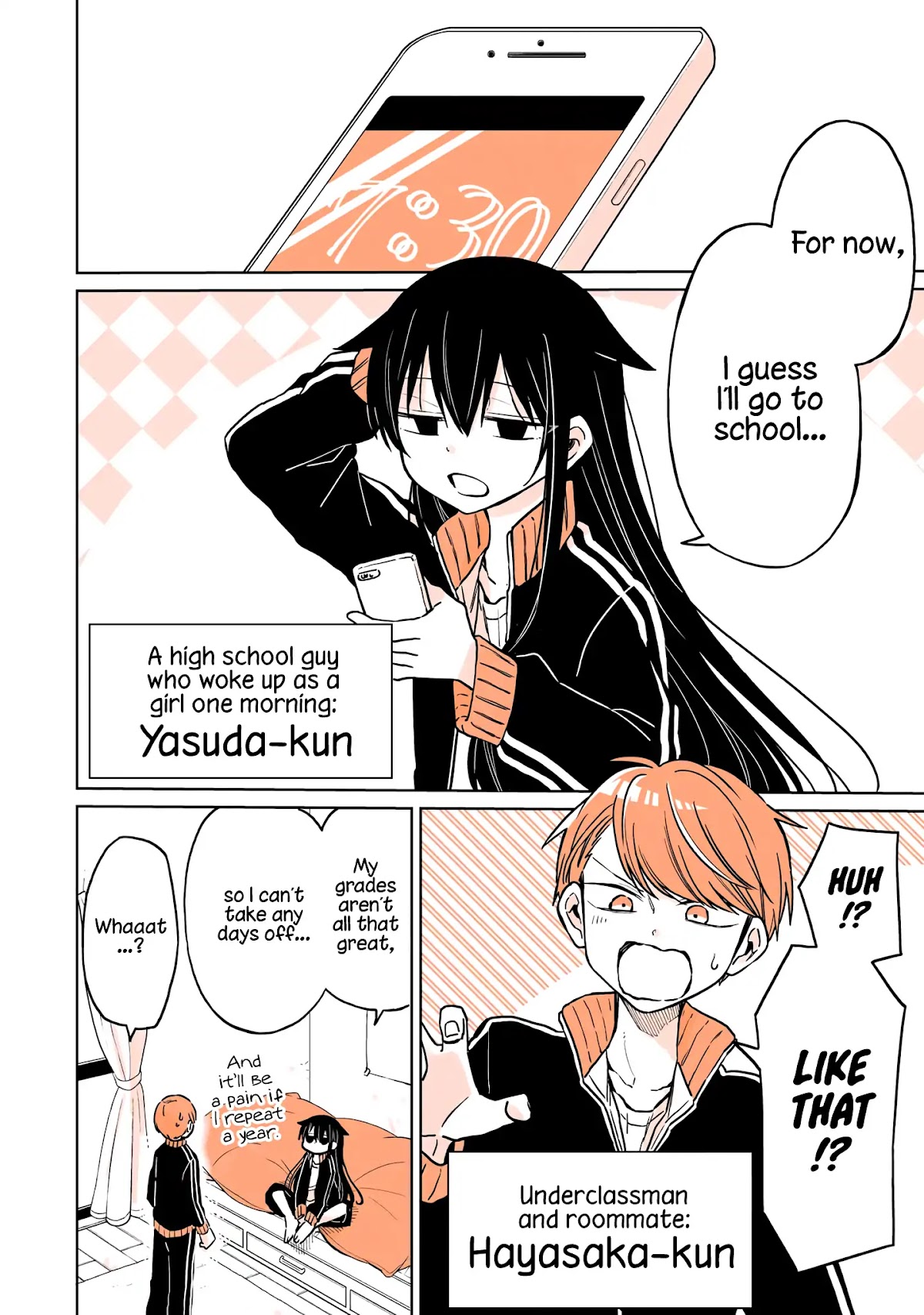A Lazy Guy Woke Up as a Girl One Morning Chapter 2 page 3 - Chapter 2