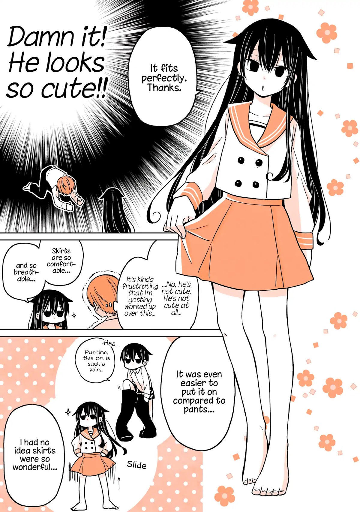 A Lazy Guy Woke Up as a Girl One Morning Chapter 2 page 8 - Chapter 2