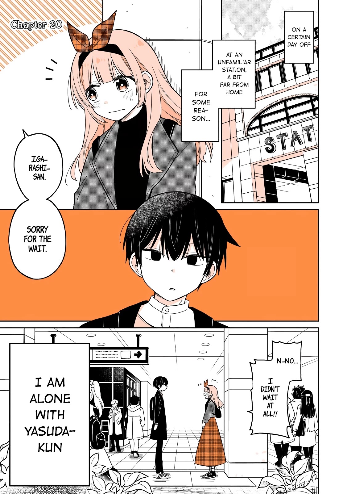 A Lazy Guy Woke Up as a Girl One Morning Chapter 20 page 1 - Chapter 20