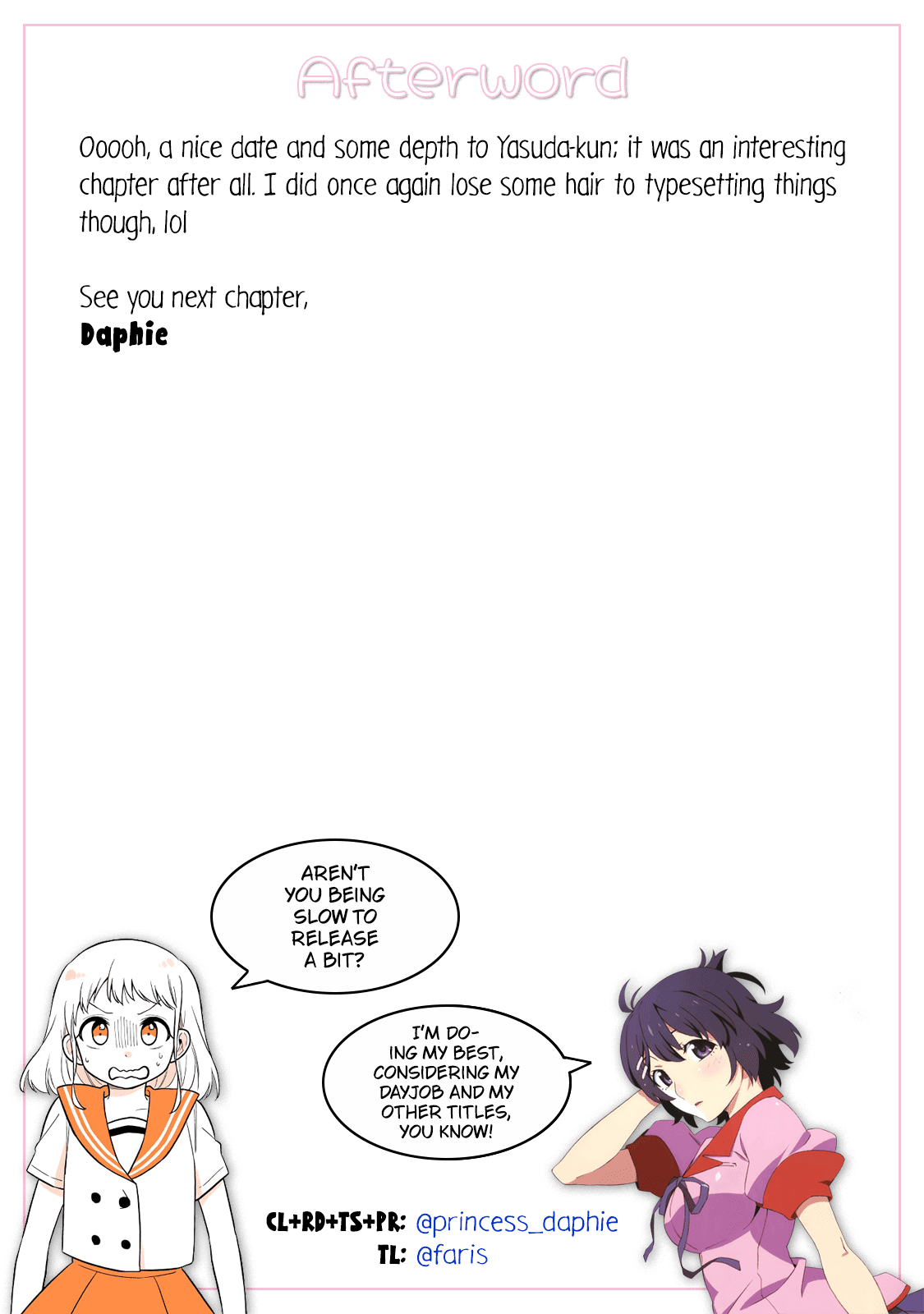 A Lazy Guy Woke Up as a Girl One Morning Chapter 20 page 21 - Chapter 20