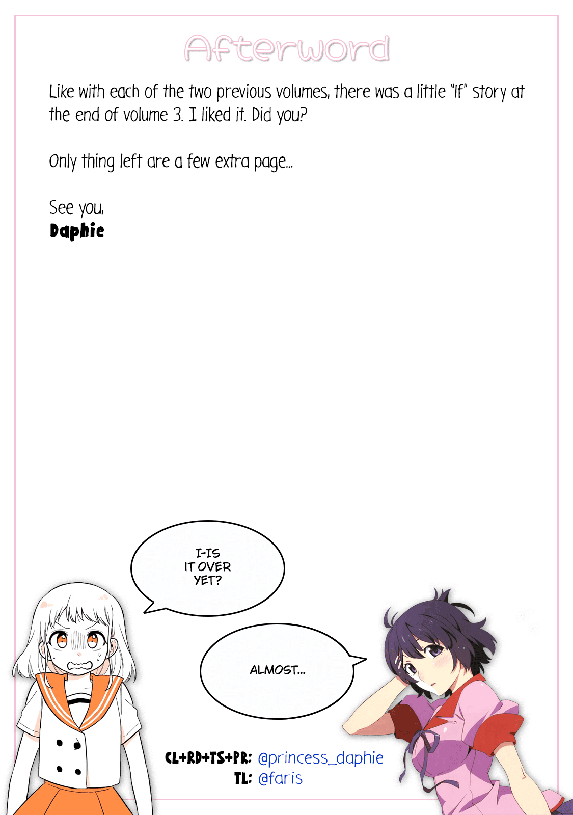 A Lazy Guy Woke Up as a Girl One Morning Chapter 22.1 page 11 - Chapter 22.1: An "If" story, only in Volume 3