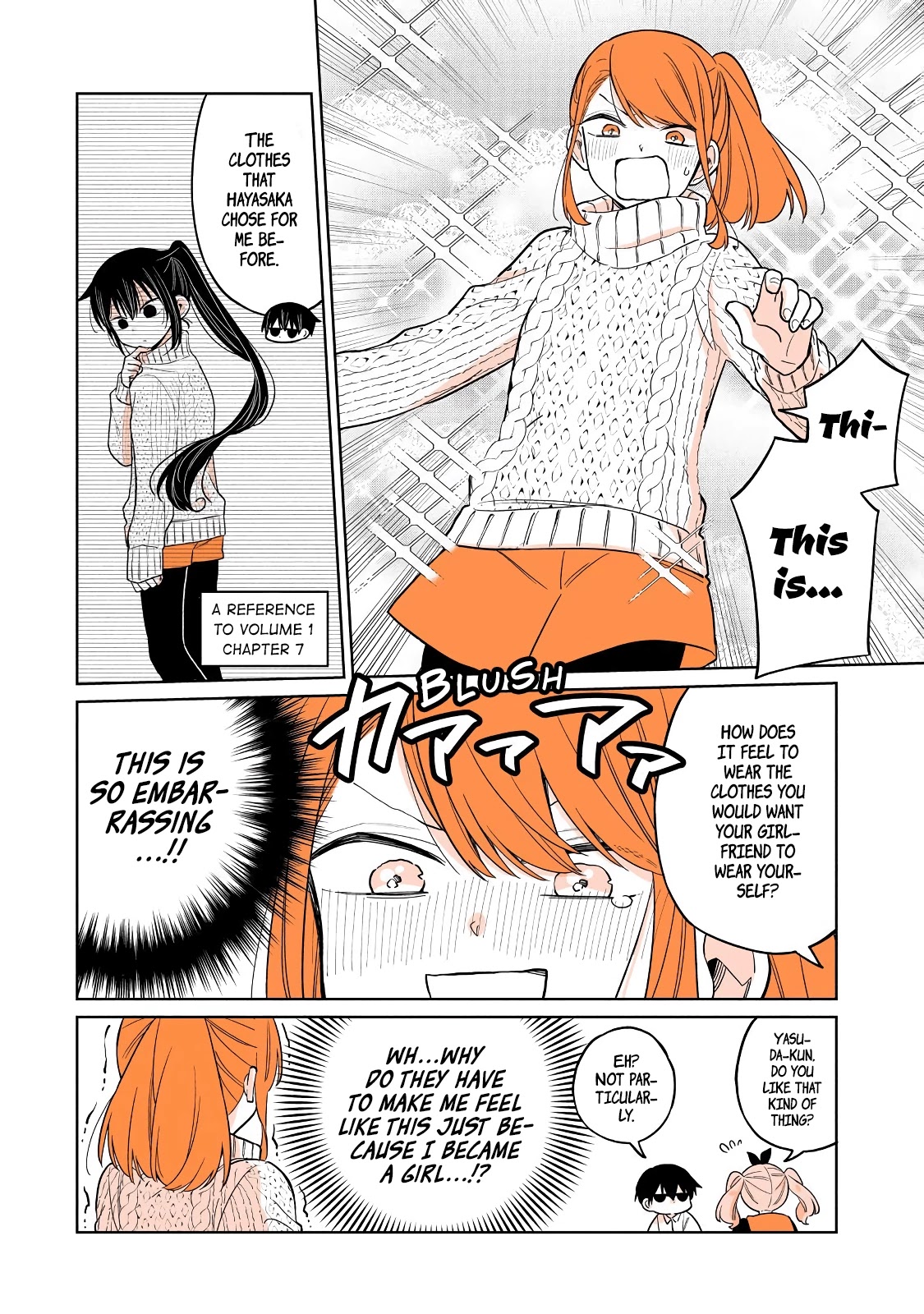A Lazy Guy Woke Up as a Girl One Morning Chapter 22.1 page 6 - Chapter 22.1: An "If" story, only in Volume 3
