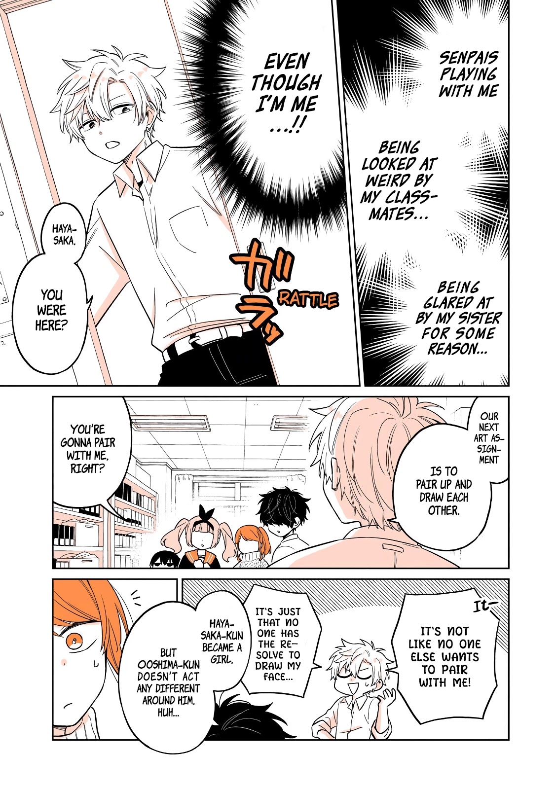 A Lazy Guy Woke Up as a Girl One Morning Chapter 22.1 page 7 - Chapter 22.1: An "If" story, only in Volume 3