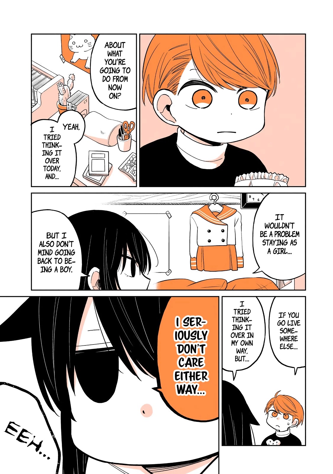 A Lazy Guy Woke Up as a Girl One Morning Chapter 22 page 17 - Chapter 22 [END]