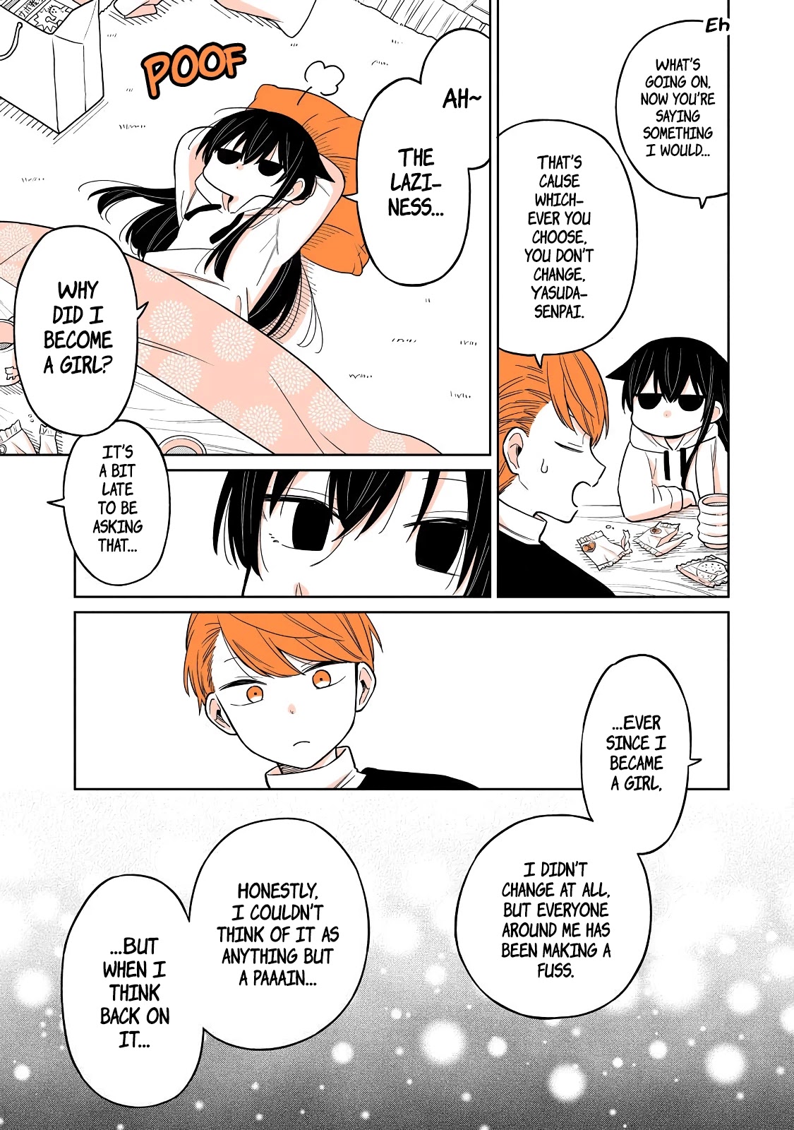 A Lazy Guy Woke Up as a Girl One Morning Chapter 22 page 19 - Chapter 22 [END]