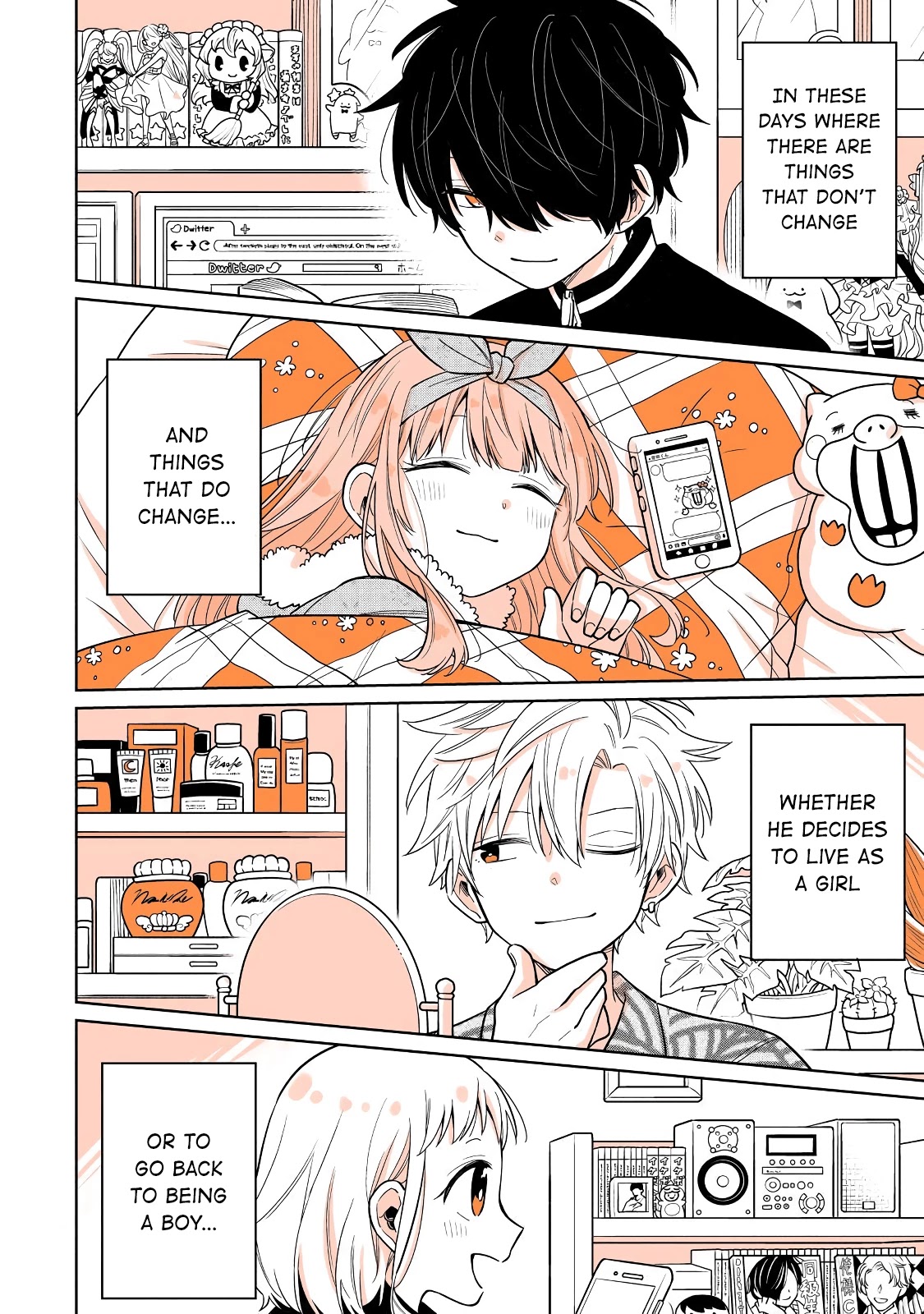 A Lazy Guy Woke Up as a Girl One Morning Chapter 22 page 22 - Chapter 22 [END]