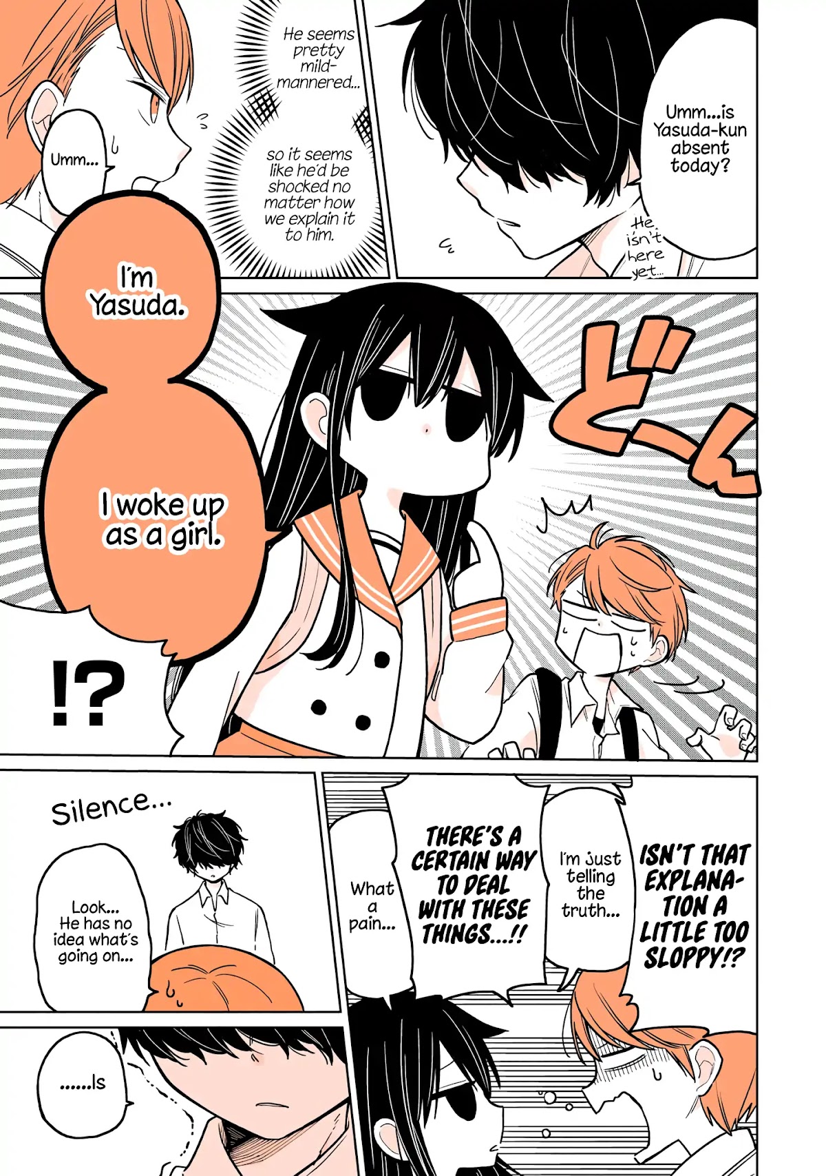 A Lazy Guy Woke Up as a Girl One Morning Chapter 3 page 6 - Chapter 3