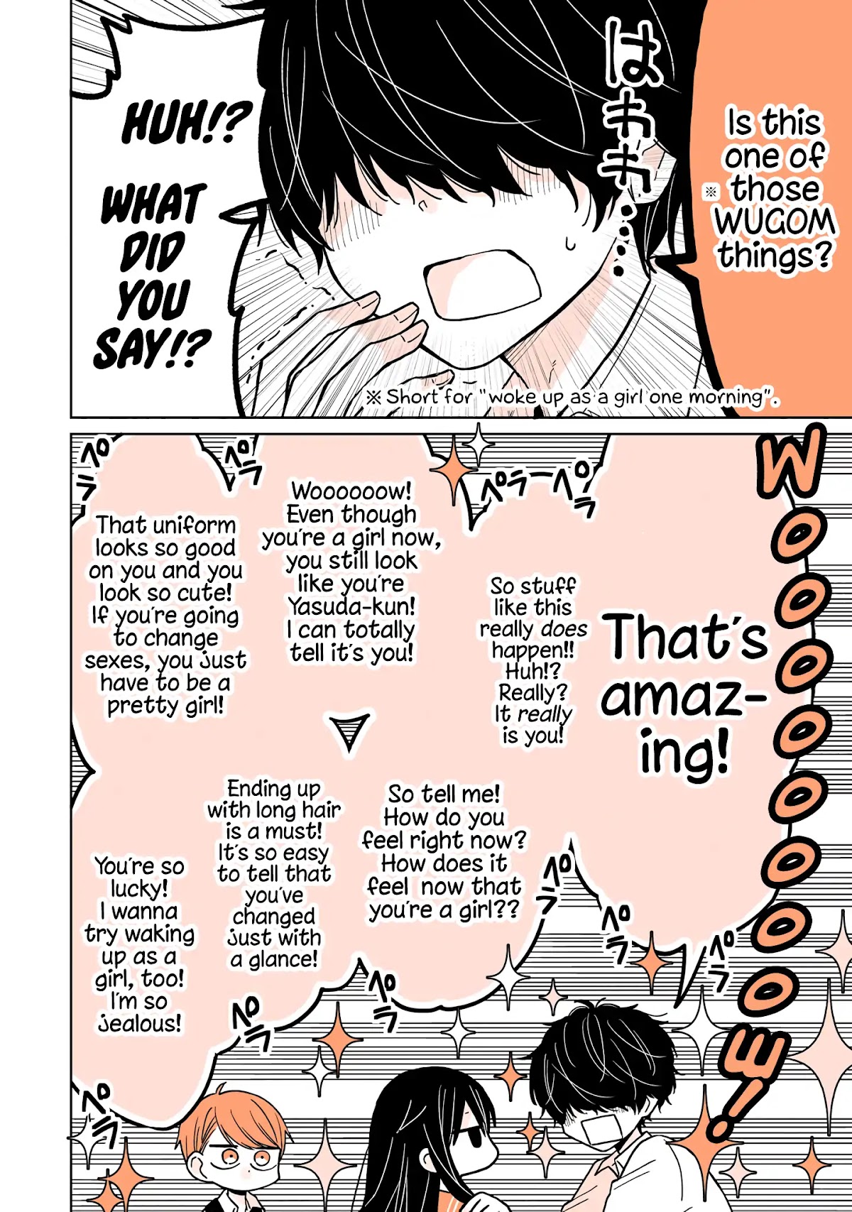 A Lazy Guy Woke Up as a Girl One Morning Chapter 3 page 7 - Chapter 3