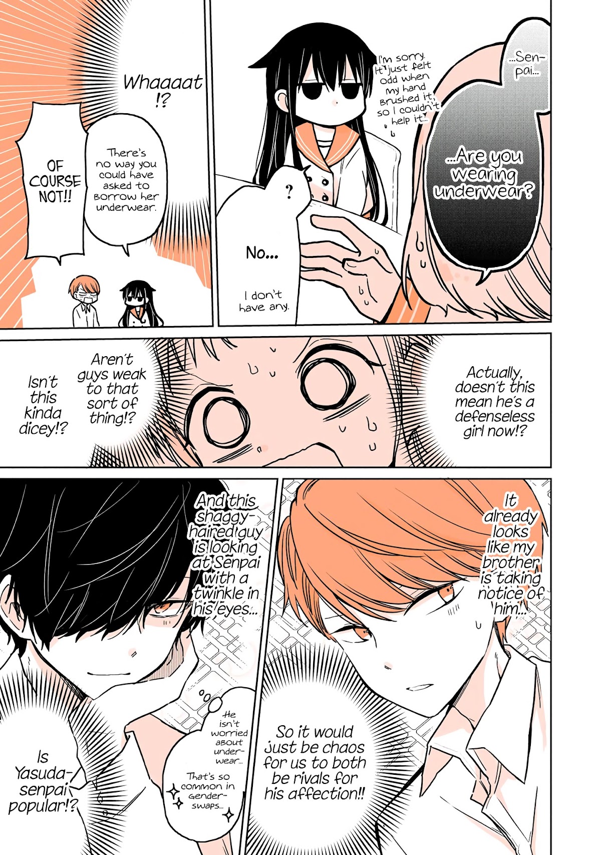 A Lazy Guy Woke Up as a Girl One Morning Chapter 5 page 11 - Chapter 5