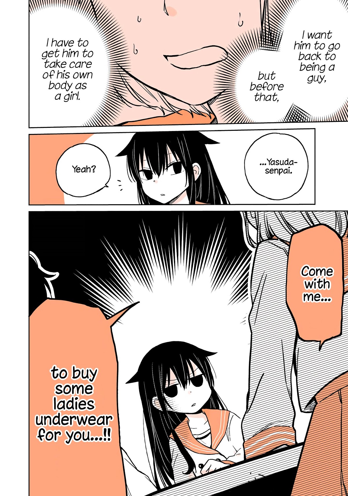A Lazy Guy Woke Up as a Girl One Morning Chapter 5 page 12 - Chapter 5