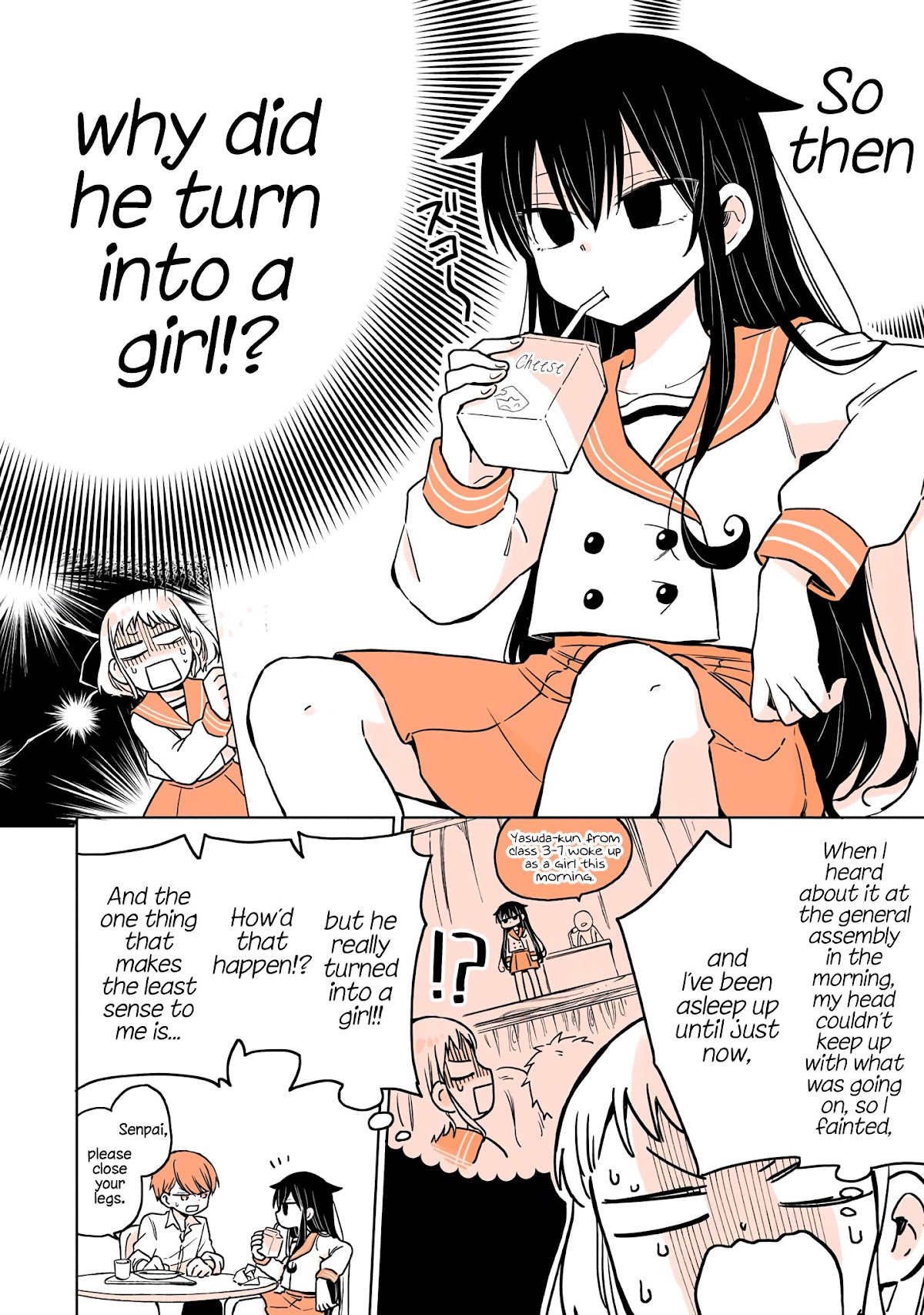 A Lazy Guy Woke Up as a Girl One Morning Chapter 5 page 4 - Chapter 5