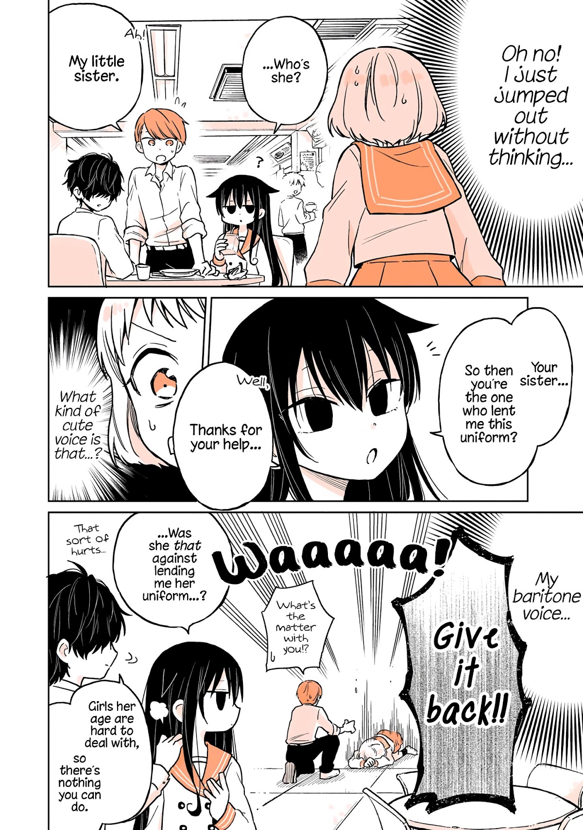 A Lazy Guy Woke Up as a Girl One Morning Chapter 5 page 6 - Chapter 5