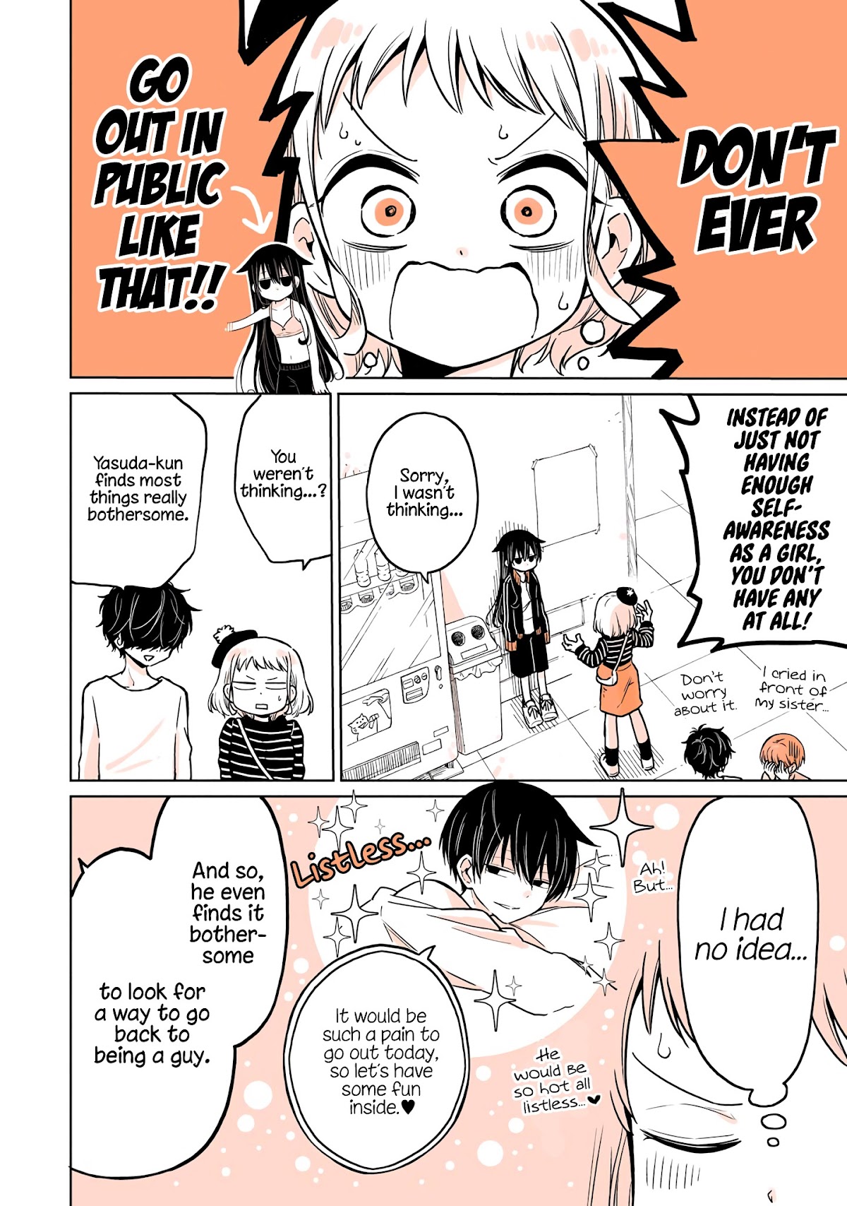 A Lazy Guy Woke Up as a Girl One Morning Chapter 6 page 11 - Chapter 6